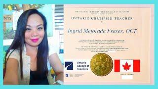 HOW I GOT MY TEACHING LICENSE IN CANADA  || TEACHING CERTIFICATION TIPS  ||  FILIPINA LIFE IN CANADA