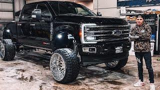 Trading My Lamborghini For a BRAND NEW Limited Ford F250!