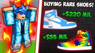 Buying Lots Of Rare Shoes In Sneaker Resell Simulator! Sneaker Con Hustle #31 (Roblox)