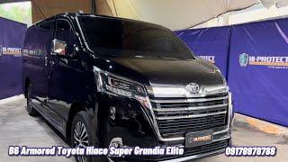 Toyota Hiace Super Grandia Elite Bulletproof by Hi-Protect Armored Cars Corporation