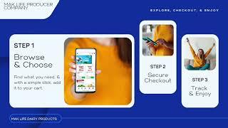 Step by step Booking your Order...( MAK LIFE DAIRY)