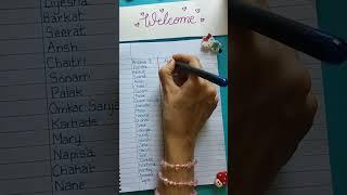  COMMENT YOUR NAME Creative colours  is live!