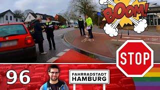 Radfahren in Hamburg (Teil 96) | Fahrrad Dashcam Hamburg