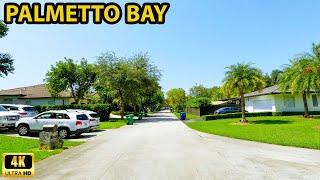 Palmetto Bay Florida Driving Through