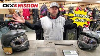 CKX Mission Helmet Carbon vs. Fiberglass walkthrough