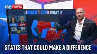 The road to 270 electoral college votes | US election