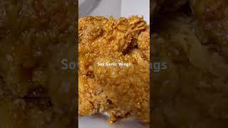 Soy Garlic Chicken Wings #chefnatashab #chicken #soygarlicwings #wings