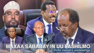 Villa Somalia oo markale kudadaalaysa qabsoomida shirka madasha, 2 qodob oo ay kala watan 2da dhianc