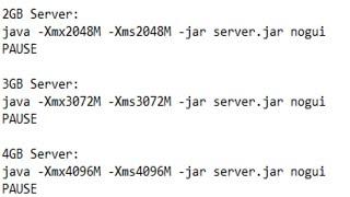 How to add more ram to a Minecraft Server