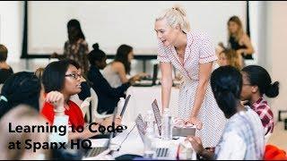 Coding Bootcamp at Spanx HQ with Karlie Kloss & Sara Blakely