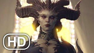 DIABLO 4 Lilith Vs Church Priest Cinematic 4K