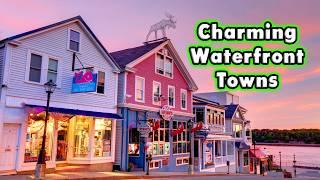 10 Quiet and Charming Waterfront Towns In The USA