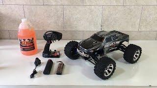 Traxxas Revo 3.3 Parte 1/3 Apresentação, Carregadores, Ez Start, Radio, Combustível, Motor