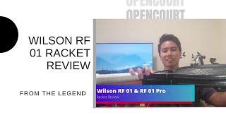 Roger Federer's New Racket Line - Wilson RF01 Review