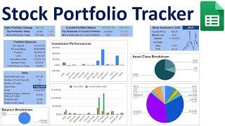 Investment Portfolio Tracker | Track Your Crypto, Stocks, and ETFs!