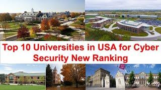 Top 10 Universities in the USA for Cyber Security New Ranking | Rochester Institute