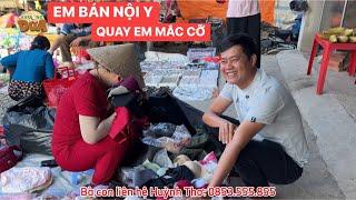 Khương Dừa đi chợ quê review sản phẩm cho em gái bán đồ lót cả chợ cười đau bụng