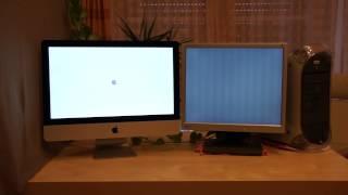 Apple iMac vs PowerMac G4 Boot up