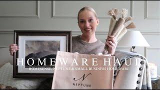 HUGE HOMEWARE HAUL | Neptune tour & new in pieces from the highstreet