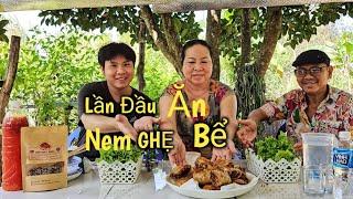 Lần Đầu Ăn "Nem Ghẹ Bể" Út Huy sock vì độ ngon của Món Ăn Này | Uthuyvlogs.