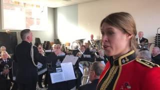 Abide with me, Messines/Mesen, Emma Brown, West Yorkshire Police Band