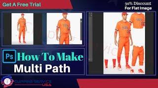 Multi clipping path Service Photoshop Tutorial | CSU Graphic