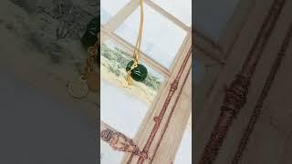 【SUNFEEL 999 Gold Hetian Jade Lucky Bag Necklace】An Emblem of Fortune! #jewelry