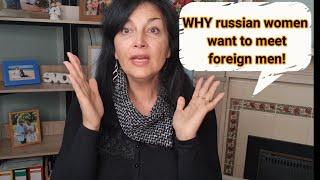 WHY do russian WOMEN WANT to meet foreign MEN? | International Matchmaking Dating | Russia Ukraine