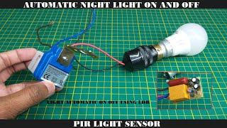 Automatic Day and Night on and Off Photocell, LDR Sensor Switch 6A for Lighting