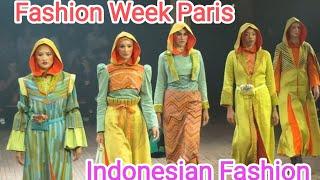 Fashion Paris #indonesian Fashion show in Paris.....