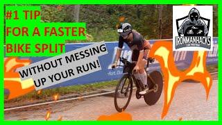 The ABSOLUTE BEST Way to Achieve a Faster Bike Split - Without Messing up your Run