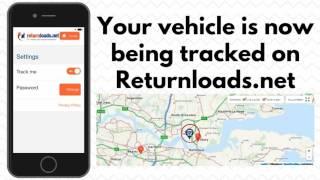 How to Track Your Truck on Returnloads.net App