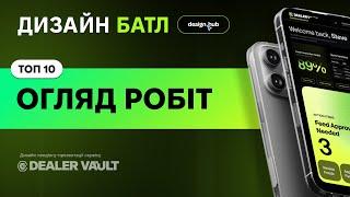 РЕЗУЛЬТАТИ ДИЗАЙН БАТЛУ від DESIGN.HUB | Огляд дизайну учасників