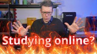 Studying technology teaching online? This is different...