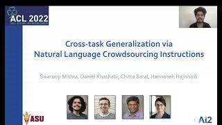 Cross-Task Generalization via Natural Language Crowdsourcing Instructions