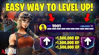 EASY XP for *RENEGADE RAIDER*! Fortnite XP Map to LEVEL UP FAST in OG Chapter 6 Season 1!