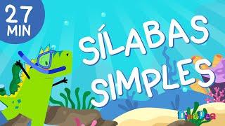 LAS SÍLABAS | SÍLABAS SIMPLES | Vocabulario para niños | Aprende a leer | DinoPeq 