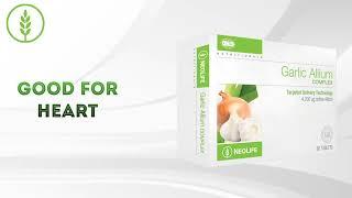 NeoLife Garlic Allium Complex Tablets-GNLD antioxidant herb which helps protect the tablet contents.