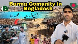 Burmi refuge camp in Cox's bazar | Rohingya community in Bangladesh Myanmar community in Bangladesh