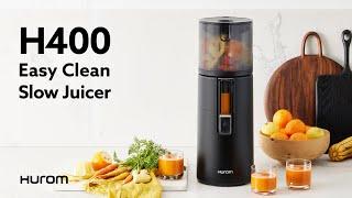 Introducing the Hurom H400 Easy Clean Slow Juicer