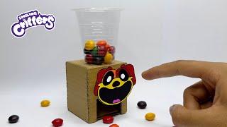 Smiling Critters DogDay Candy Dispenser Machine from Cardboard DIY Easy & Cool Craft ideas 