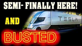 Tesla Semi: Delivers FAILURE!