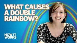 What causes a double rainbow?