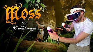 MOSS VR - FULL GAME WALKTHROUGH INCLUDING ALL 3 TRIALS with Hunter James Cox