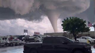 Large Tornado Hit Eden New York, Hurricane Beryl | Tornado 2024