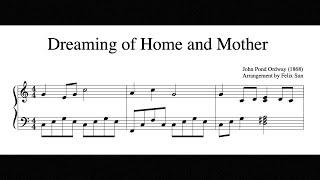 Dreaming of Home and Mother / 送别 (Songbie) / 旅愁 (Ryoshū) - Beautiful EASY Arrangement | Piano Sheets