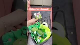 Độc lạ shopping đồ ếch xanh  #frog #shopping