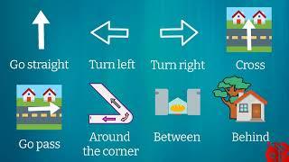 Learn English language -  GIVING DIRECTIONS