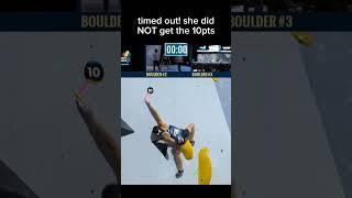 BUZZER BEATER BETA BREAK by Jain Kim and Laura Rogora #ifsc #bouldering #competitionclimbing