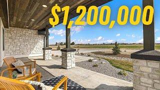 Tour this $1,200,000 Luxury Home in Nampa, Idaho | Arbor Landing Subdivision